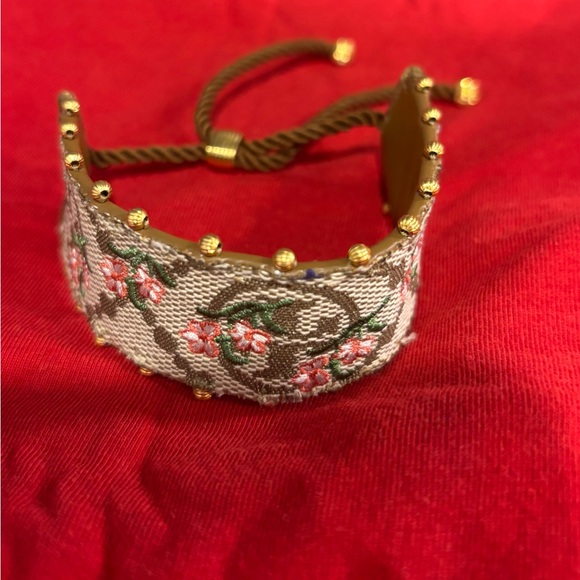 T Monogram Tory Burch Multicolor Bracelet New with out tags - Picture 2 of 3